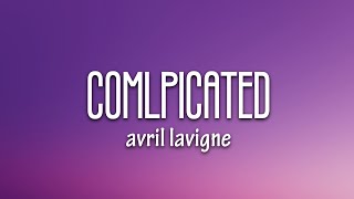 Avril Lavigne  Complicated Lyrics [upl. by Burdelle]