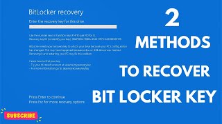 How to Remove BitLocker Encryption Without Losing Data [upl. by Norvan]