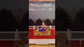 Ragini Bilaval circa 19th century CE Alwar School of Art Government Museum Alwar Rajasthan [upl. by Lynnelle]