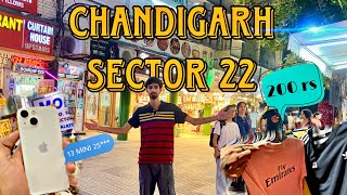 Chandigarh Mobile Market Overrated 🥵  Shastri Market Night Prices drop   The Numan Mir [upl. by Redna]