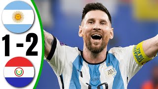 Argentina vs Paraguay 12  All Goals amp Highlights  2024 [upl. by Rehpotirhc]