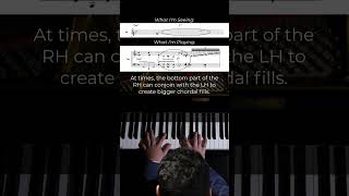 The SECRET to Orchestrating a Melody on Piano quotEast of the Sunquot shorts [upl. by Nahsar]