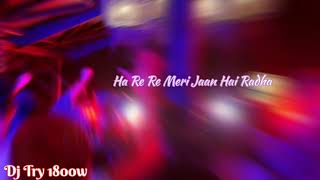 Ha Re Re Meri Jaan Hai Radha Dj Remix 2024 tranding songDj Bm remix virulsongs [upl. by Leiram]