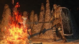 Dark Souls 2  Der Kampf gegen den alten Drachentöter [upl. by Nnail]