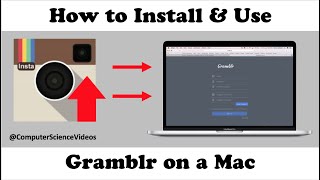 How To DOWNLOAD amp INSTALL Gramblr On A Mac  Desktop Computer  Basic Tutorial  New [upl. by Rj]