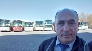 Mehmet Oe besucht eine Busmesse VDL Bova [upl. by Celtic]