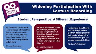 Widening Participation with Lecture Recording April Update [upl. by Akedijn]