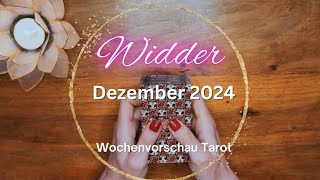 WIDDER ♈️ Dezember 2024 quotGRANDE FINALE ZUM JAHRESENDEquot [upl. by Amadeo]