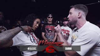 KOTD Presents Massacre 6 40 Barrs vs Charron Live Watch Reaction [upl. by Linea]