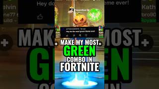 Fortnite GREEN Combo 🤩 😎 combo fyp foryou fortnite gaming green shorts [upl. by Warenne99]