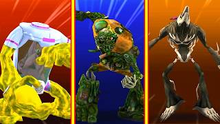 TMNT Legends Rahzar Muckman Mutagen Man VS Out of the Shadow Boss [upl. by Georgianna]