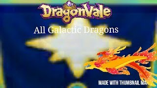 All Galactic Dragons DragonVale Breeding tips [upl. by Feliza884]