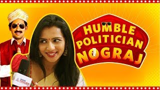 Humble Politician Nograj Actor Sruthi Hariharan tells us what the film is actually about [upl. by Ahsema909]