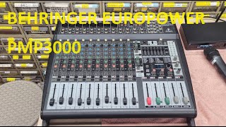 BEHRINGER EUROPOWER PMP3000 Repair 베링거 파워드믹서 수리 [upl. by Airetnohs936]