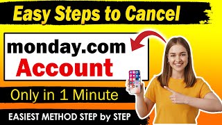 How to delete mondaycom account  cancel mondaycom  cancel monday Subscription [upl. by Voe]