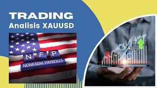 XAUUSD  Análisis en vivo con NFP Non Farm Payrolls o Nominas no Agrícolas 04 octubre 24 [upl. by Lyndes]