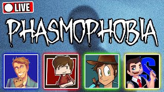 PHASMOPHOBIA w Grian GoodTimesWithScar amp Skizz [upl. by Ettezus]