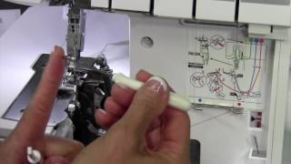 Bernina L450 15 Changing Needles [upl. by Tiphane934]