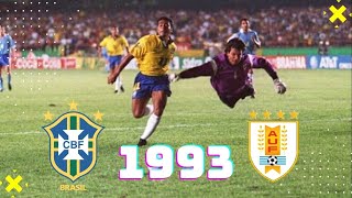 BRASIL VS URUGUAI  ELIMINATÓRIAS 1993 COMPACTO BAND [upl. by Davida]