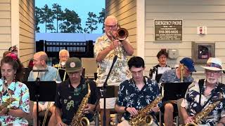 Embraceable You performed by Wilmington Big Band at RiverLights 52624 [upl. by Neerihs]