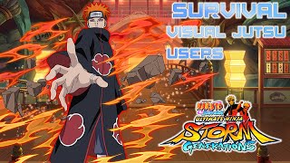 Naruto Storm G RPCS3 Visual Jutsu Users [upl. by Hpeseoj]