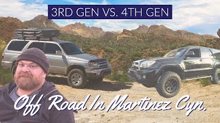 What to do during Quarantine Take 3rd Gen And 4th Gen 4Runners Off Road Overlanding in Arizona [upl. by Ecinahs]