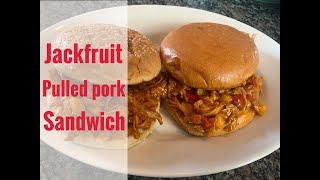 Jackfruit Pulled Pork Sandwich [upl. by Lorsung437]