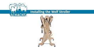 Installing the Wolf Stroller on a Schacht Wolf Loom [upl. by Ridglee]