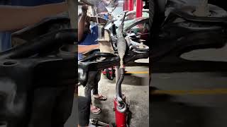 How to install Steering Rack  steeringrack steeringrepair powersteering rxmechanic fypシ゚ [upl. by Filbert]