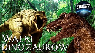 Walki Dinozaurów TRex kontra Nanotyran  Animowana walka dinozaurów  HD  Dinofight [upl. by Nurav]