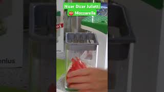 Nicer Dicer Julietti Tomate Mozzarella julietti nicerdicer nicerdicerchef [upl. by Veator]