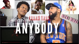 Young Thug  Anybody ft Nicki Minaj Official Sign Video  FVO Reaction [upl. by Beberg]