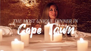 The Most Unique Dinner Experience In Cape Town [upl. by Ttenaej]