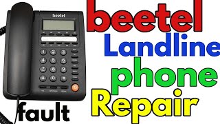 Beetel M59 landline phone repair  Beetel लैंडलाइन फोन कैसे रिपेयर करें  Bsnl landline phone repair [upl. by Assirrak]