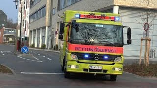 Notarztwagen 23B Rettungszentrum Bundeswehr Hamburg [upl. by Glovsky]