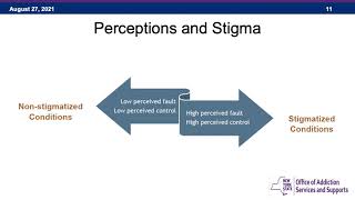 Addressing the Use of Stigmatizing Language Towards Persons with Substance Use Disorders [upl. by Pouncey588]