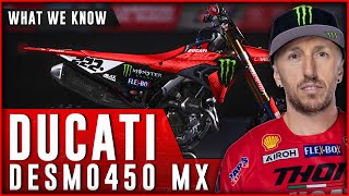 Ducati in Supercross The Desmo450 MX  What We Know [upl. by Nya578]