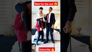 WORLDS TALLEST MAN😮😮HelpLineshorts reaction reactionvideo pt 5 StokesTwins [upl. by Shutz]