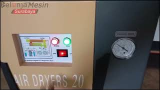 Air Dryer Kompresor MD 20 AC Kota Surabaya087801030101 [upl. by Murvyn]