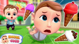 The Muffin Man  Counting Ice Cream  RoyalCoco Nursery Rhymes amp Kids Songs [upl. by Ahsem789]