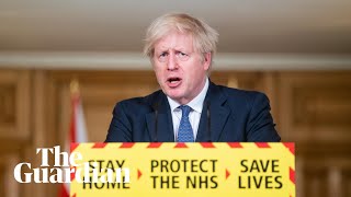 Boris Johnson holds UK coronavirus briefing – watch live [upl. by Refannej]