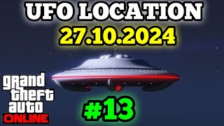 GTA 5 Online  UFO Location  27102024  Tag 13  Halloween 2024 [upl. by Nivram]