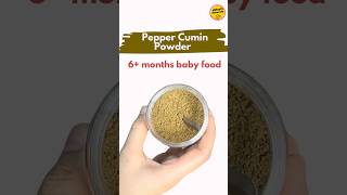 Pepper Cumin Powder for 6 months babies  Baby food recipes babyrecipes babyfood trending [upl. by Inalaehon]