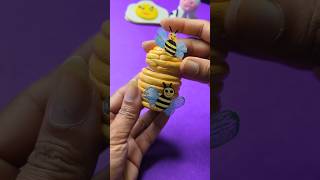 Bee Hive Bottle Craft 🐝🍯😱 diy craft shorts [upl. by Axia]