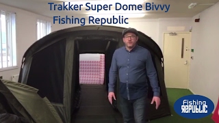 Trakker Super Dome Bivvy  Fishing Republic [upl. by Atiral]