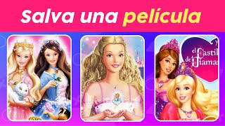 Salva una película de Barbie 👱🏻‍♀️✨ RETO  Esta Es Tu Trivia✨ [upl. by Hengel801]