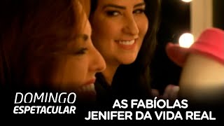 Fabíola Reipert e Fabíola Rabo de Arraia recebem missão de encontrar a Jenifer da vida real [upl. by Ehudd589]