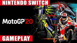 MotoGP 20 Nintendo Switch Gameplay [upl. by Ophelie]