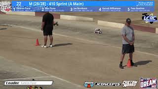 The Dream Race at LCRC Raceway Race 28 410 Sprint 410 Sprint AMain [upl. by Cannon]