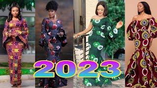 💥Fashion 2022💥Très Jolie Modèle Robe Ankara en wax stylé couture africainemode model africandress [upl. by Annay159]